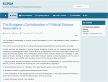 Tablet Screenshot of ecpsa.org